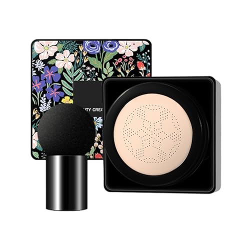 Fundación Cobertura completa, Fundación de cabeza de hongo, base con cabeza de champiñón, maquillaje de aceite de humedad crema BB BB, líquido de pigmento iluminante, crema de cojín de aire, corrector