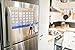 Dry Erase Board Monthly Magnetic Calendar for Refrigerator - 11