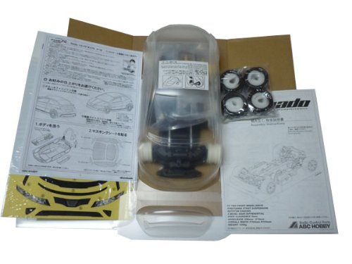 ABCホビー 1/ 10 電動RC組立キット ガンベイド Honda シビック TYPE R EUROラジコン