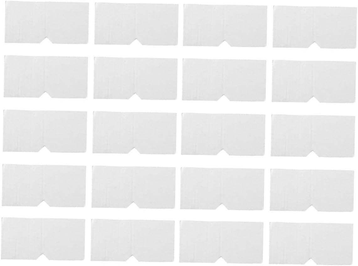 Veemoon 200 Pcs Cardboard Frame Corner Protectors Paper Safety Guards for Picture Frames, Reinforced Edge Guards Suitable for Shipping and Packaging Protection