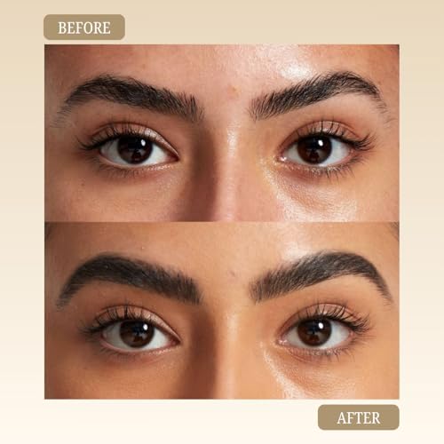 Image of Lakyou Beauty Eyebrow Pencil With Brush | Black 1.5g | Dual-Ended Brow Definer Pencil With Matte Finish | Precision Tip For Natural, Defined & Long-Lasting Brows