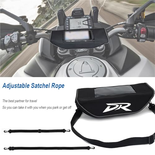 Bolsa impermeable para manillar DR200S con protección antipolvo 2