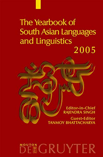 Buy The Yearbook of South Asian Languages And Linguistics — BookShops.in