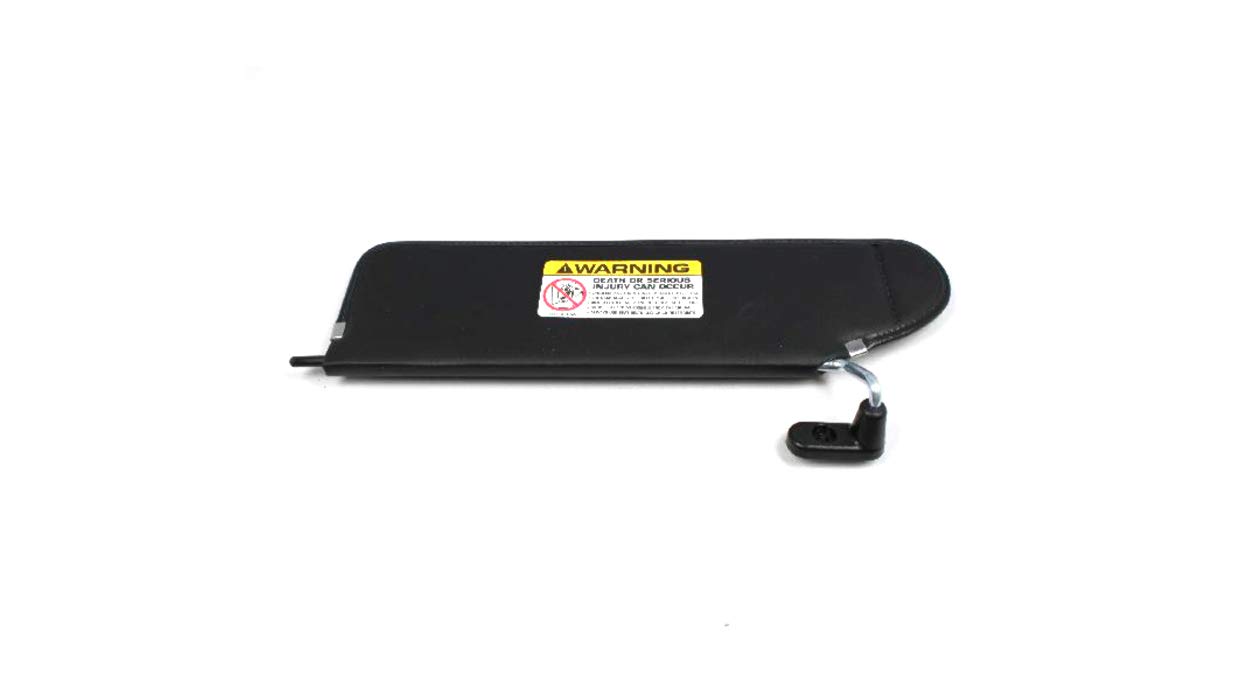 2004-2006 JEEP WRANGLER PASSENGER SIDE SUN VISOR BLACK MOPAR OEM