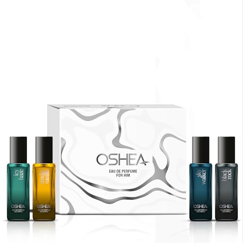 Image of Oshea EDP Perfume Combo for Men (20ml Each) | Long Lasting Fragrance with Fruity, Vanilla, Floral & Woody Notes | Up to 20% Perfume Oil Concentration | Ideal for Every Moment | Premium Gift for Him