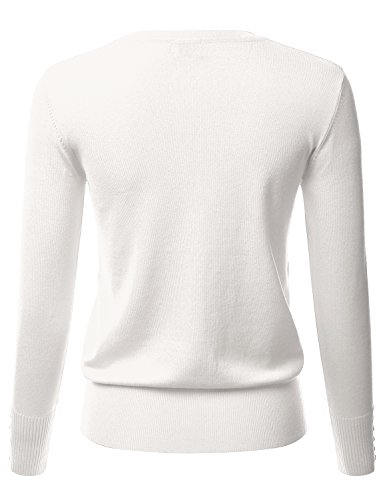 Image of LALABEE Women's V-Neck Long Sleeve Button Down Sweater Cardigan Soft Knit(S-XXL)