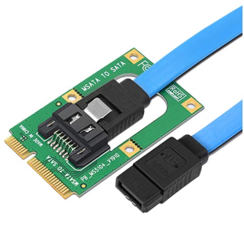 Adaptador mSATA a SATA con cable SATA
