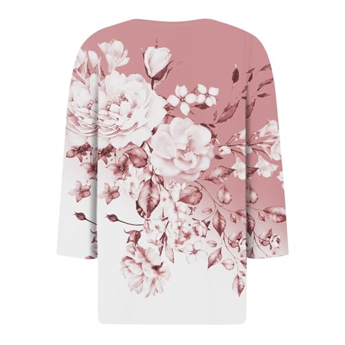 Camiseta de mujer con cuello en V cómoda y fácil de combinar este verano 2