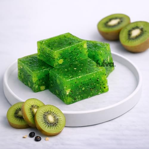 Image of Fulva Kiwi Halwa 200g, Sesame, Carrot & Cardamom, Traditional Kozhikoden Halwa, Soft Chewy Kerala Sweet, Fruity Indian Dessert, Authentic Kerala Halwas, Festival & Gift Sweet