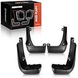 A-Premium Set of 4PCS Mud Flaps Splash Guards Mudguards Mudflaps with Hardware Kits Accessory Compatible with Honda HR-V HRV, 2016-2021, Sport Utility, Front LH RH and Rear LH RH