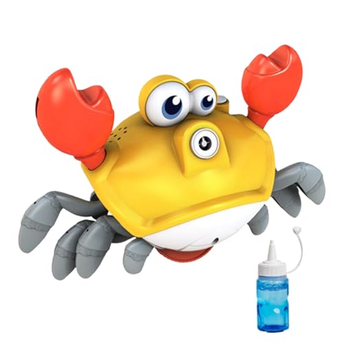 Machine à bulles pour enfants souffleur crabe automatique interactif musique extérieur