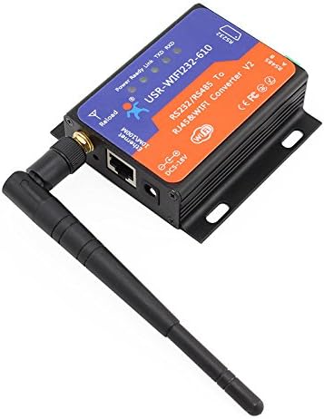 Serial RS232 RS485 to WiFi 802.11 b/g/n and Ethernet Converter(Upgrading Version of USR-WIFI232-610)