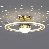 Moderno Accesorio de Luz de Techo Led, Ronda Regulable Cerca de la Luz Del...