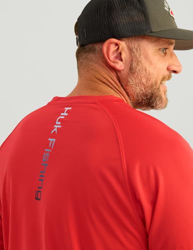 Image of HUK Men's Pursuit Vented Long Sleeve Fishing Shirt (+30 UPF)