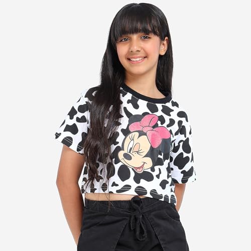 Image of BONKIDS Girls Tshirt (BON9508 6-7Y) White /Black