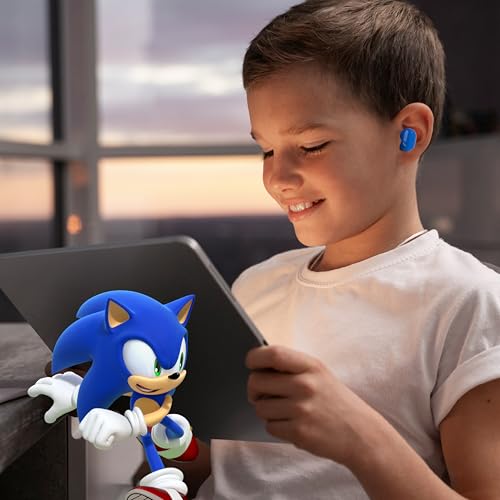 Image of Sakar - Wireless Earbuds Sonic, True Wireless Bluetooth Earbuds with Active Noise Cancelling, in-Ear Headphones with Charging Case, Sonic Blue