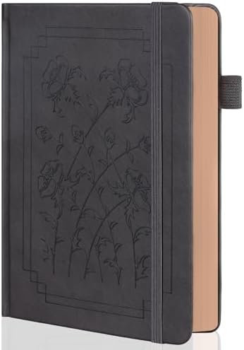 Carnet de notes à pois A5, papier épais 160 g/m², couverture rigi...