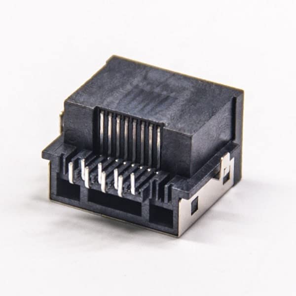 GXMRHWY 30PCS RJ45 Modular Inline Coupler Shielded Through Hole SMT Type