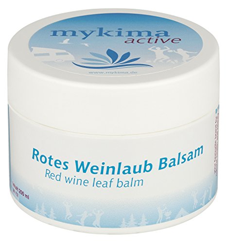 mykima Rotes Weinlaub Pflegebalsam 200 ml ideal für schwere Beine und Venenleiden Cover