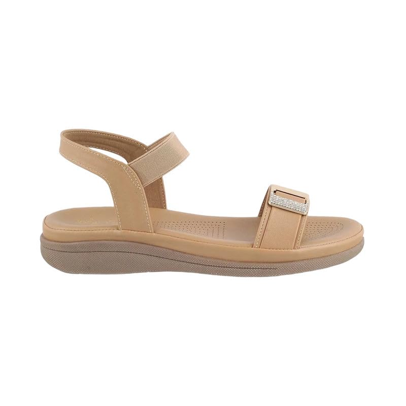 Image of tresmode STEPI Women's Casual Flat Sandals
