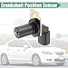 X AUTOHAUX Crankshaft Position Sensor G4T00190 for Mazda 3 2004-2010 for Mazda 6 2003-2010 for Mazda 2 2011-2012