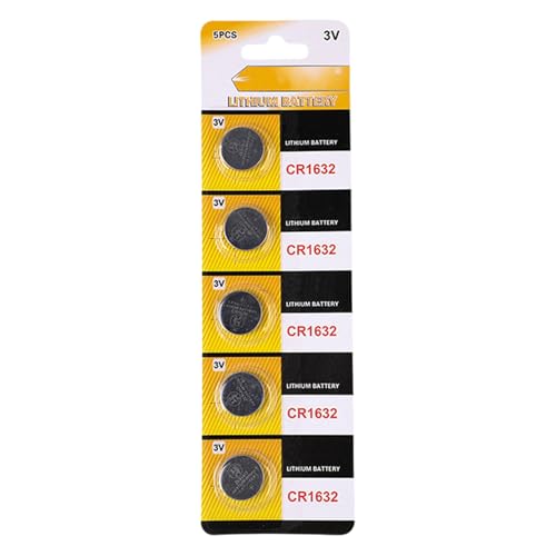 SANRLO Battery,CR1616 CR1620 CR1625 CR1632 Lithium Coin Button Cell Batteries 3V for Car Key Remotes and Low Power Devices
