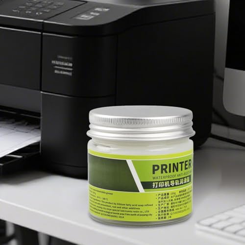 100g Schmierfett für Druckerführungen - Silikonbasierte Schmiermittel für Plotter, Gravierer & Kopierer - Ideal für Büros, Druckereien, Werkstätten – Bild 4