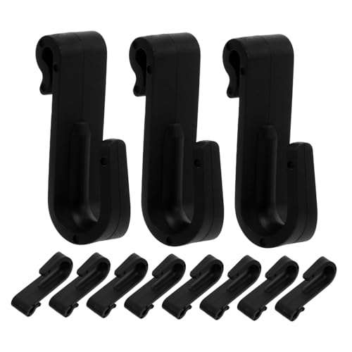 PRETYZOOM The Door Hook Mesh Plastic Hooks Towel Racks for Bathroom BBQ Utensil Holder Single Cupboard Easy Installation