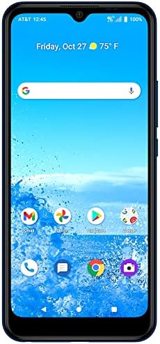 AT&T Motivate 2, 32GB, Maritime Blue - 4G LTE Prepaid Smartphone - Carrier Locked to AT&T