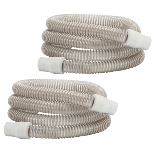 NIdreamCE Tubo de CPAP Universal180 cm,Tubo Respiración 22 mm para Respirador/Ventilador, Accesorio Terapia Apnea Sueño, Uso Hospital/Hogar CPAP Manguera (2 Piezas)