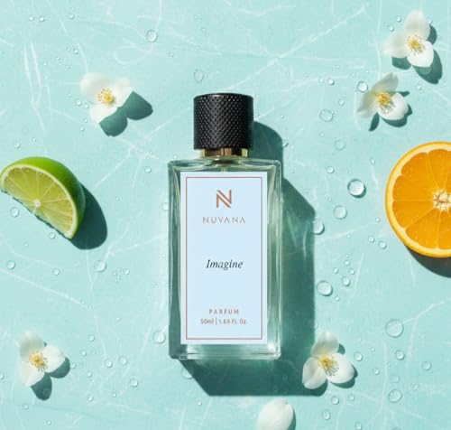 Image of Imagine Premium Perfume for Men & Women | Fresh Aquatic Citrus Fragrance | Long Lasting Parfum | Luxury Daily Wear Perfume for Office, Travel & Special Occasions | 50ml