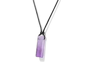 Crafted Amethyst Necklace: A Quintessence of Natural Healing and Serenity