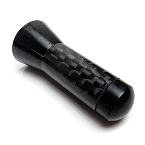 N-BOX SLASH Nボックス エヌボックス スラッシュ JF1 JF2 アンテナ 車 ショート 交換 ラジオアンテナ カーボン アクセサリー ブラック 3.5cm