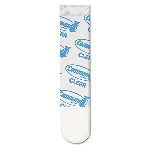 Command Bandes de recharge transparentes fixation invisible amovible taille medium pack de 9