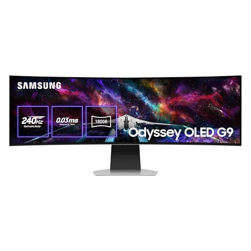Samsung LS49CG954SUXEN - Monitor Odyssey OLED G9 G95SC de 49', con Neo Quantum Processor Pro,...