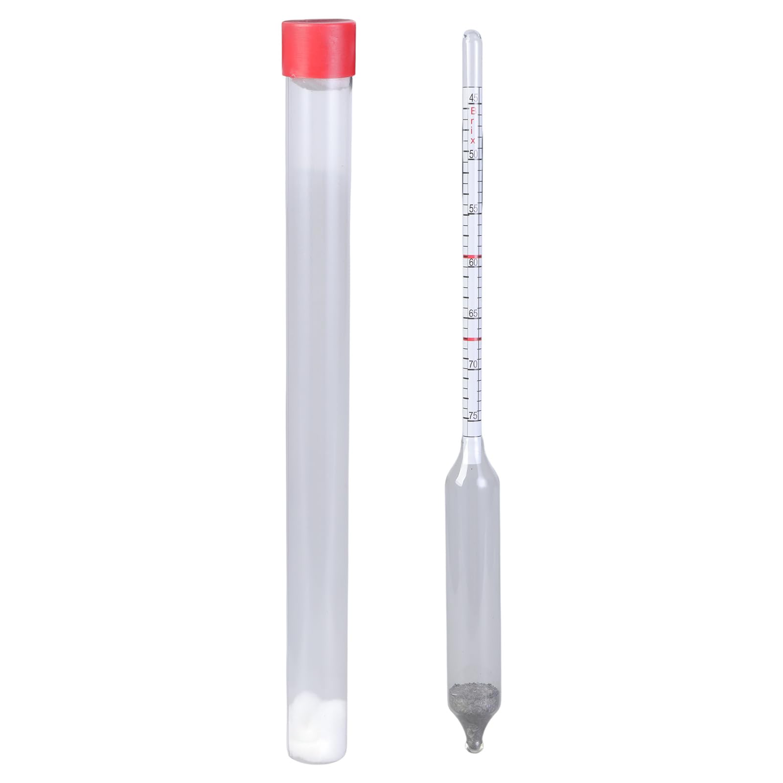 Maple Syrup Hydrometer Maple Syrup Density Baumes and BrixScale, Calibrated to PuresMaple Hydrometer Density Meter for