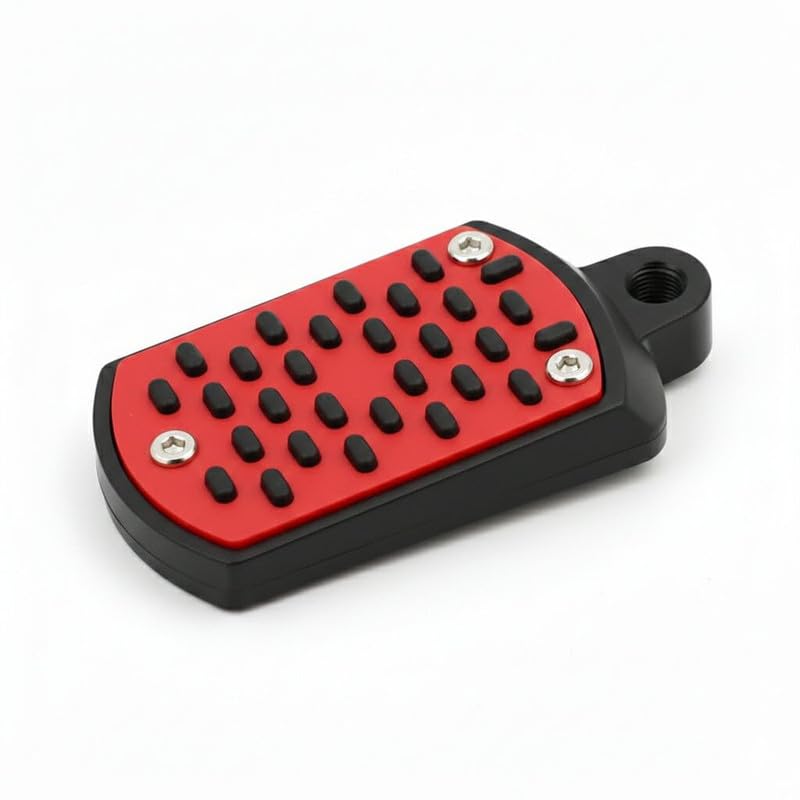 RudraRidez Bike Breake Padal Non Slip with Heavy Duty Red for Avenger 150 Street-image-3
