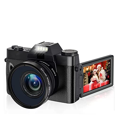 Caméscope 4K vlogging avec objectif macro et écran flip pour YouTube - 3