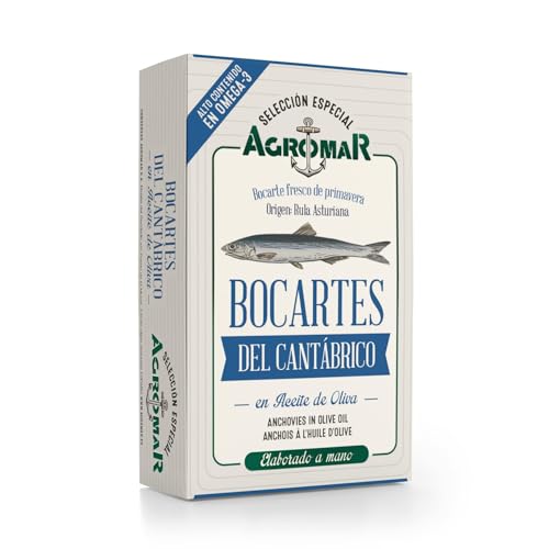Agromar Whole Anchovies in Olive Oil 115g