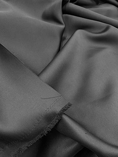 Fabric Gift La BLACKOUT Drapery Fabric Color: Black, 3 Pass Blackout Fabric thumb #2