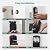 AkaGear DS10 Keyless Entry Door Lock with Handle - 2 Lever Handles, Fingerprint Door Lock, Keypad Deadbolt, 2 Keys, Code, Smart Locks for Front Door, Auto-Lock, Easy Installation - Matte Black