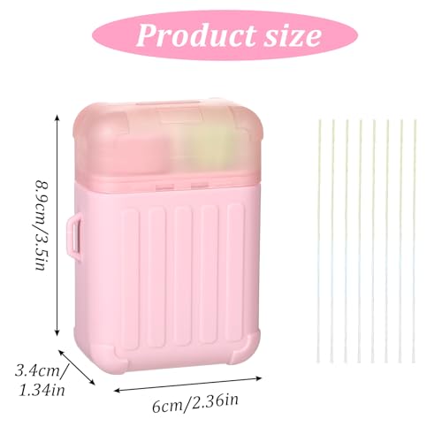 2PCS Piercing Cleaning Kit Contains 480PCS Disposable Ear Piercing Cleaning Floss, Portable Ear Piercings Hole Cleaner, Piercings Aftercare for Women Men - Image 3