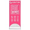 Colortrak Embossed Hair Coloring Foil Sheets, Professional, Convenient 5 x 12 inch Long Pre-cut Sheets, Easy to Grab During Processing, Silver, No Separating Tissues Need, 100 Per Box