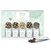 Tea Forte Single Steeps Lotus Organic Loose Leaf Tea Sampler, Assorted Tea Variety Pack, 15 Single Serve Pouches, Black Tea, Green Tea, Oolong Tea, White Tea, Herbal Tea
