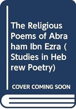Hardcover The Religious Poems of Abraham Ibn Ezra, Volume Two [Hebrew] Book
