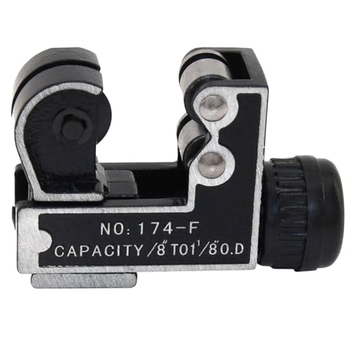 YoiYee Compact Adjustable Tube Cutter, 3-28mm – Precision Mini Pipe Slicer for Copper, Brass, and PVC Tubing