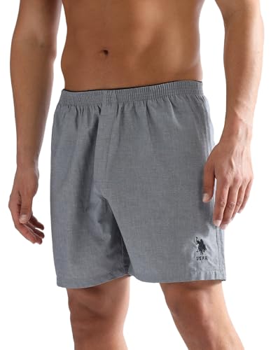 Image of U.S. Polo ASSN. Mens EX003 Cotton Essential Easy Lounge Boxer Shorts -Pack of 1