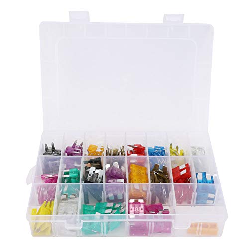 Kit de 220 fusibles para automóvil con caja de almacenamiento miniatura 1