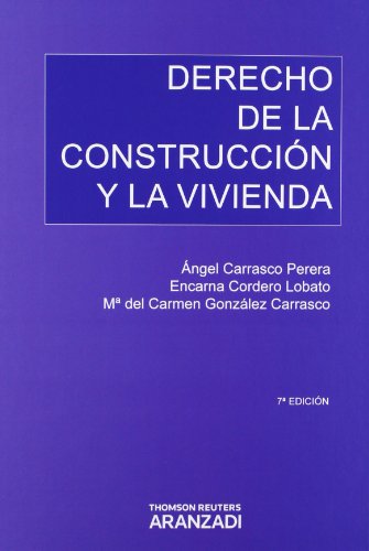 Portada de Derecho de la Construcción y la vivienda