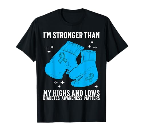 Support Diabetes Awareness Month Gifts for Diabetes Warriors T-Shirt